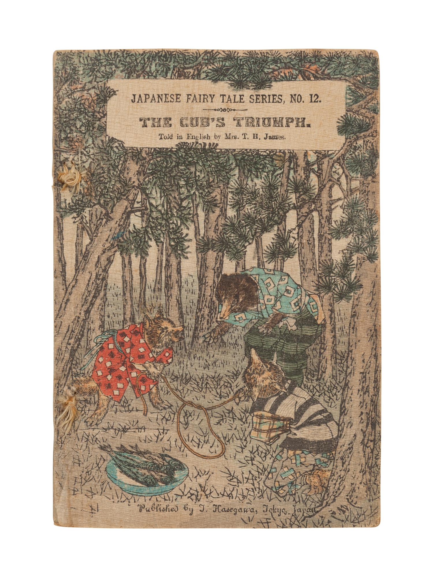 HEARN, Lafcadio, translator. Japanese Fairy Tales . [Tokyo: T. Hasegawa, ca 1936].