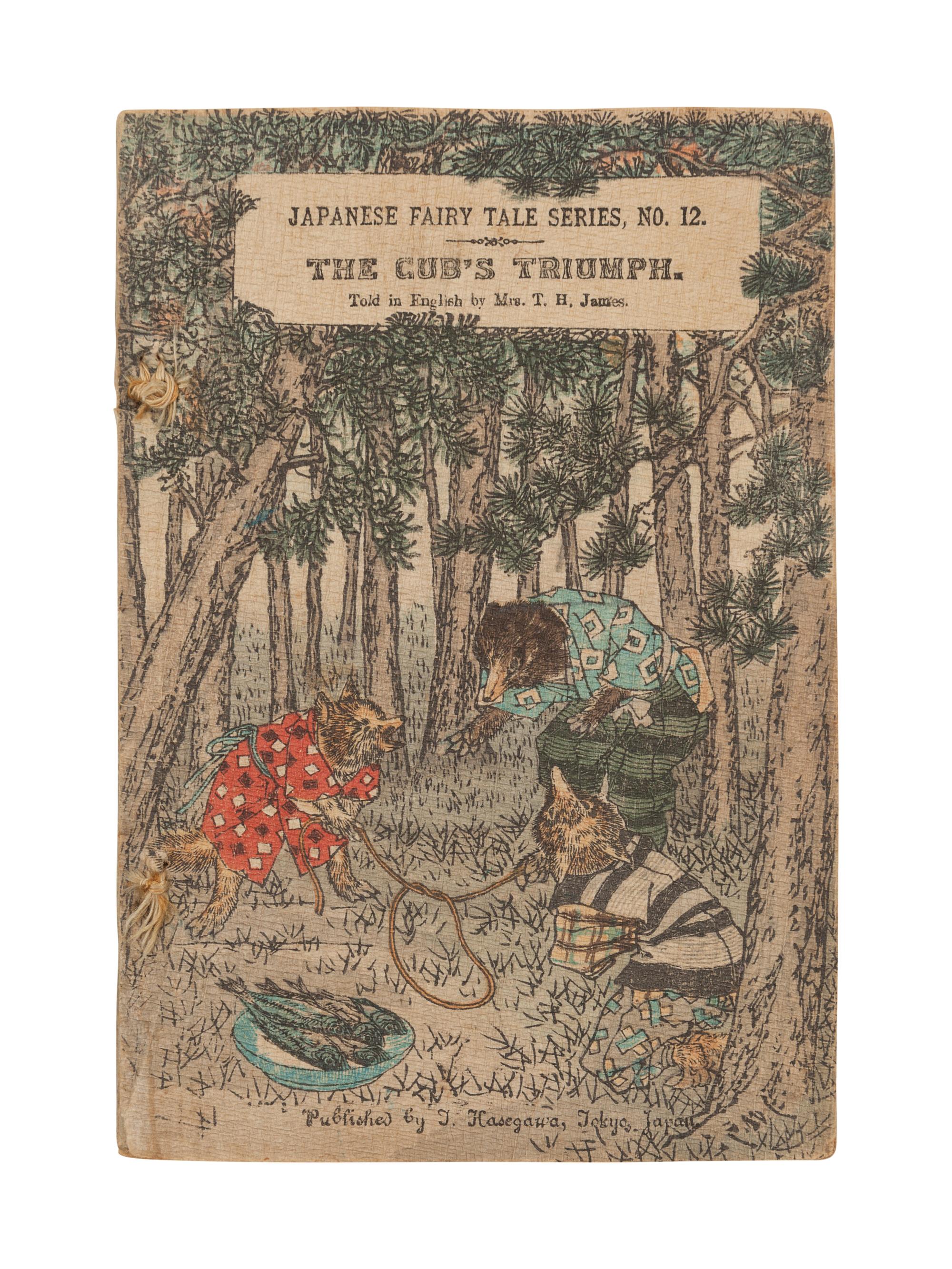 HEARN, Lafcadio, translator. Japanese Fairy Tales . [Tokyo: T. Hasegawa, ca 1936].
