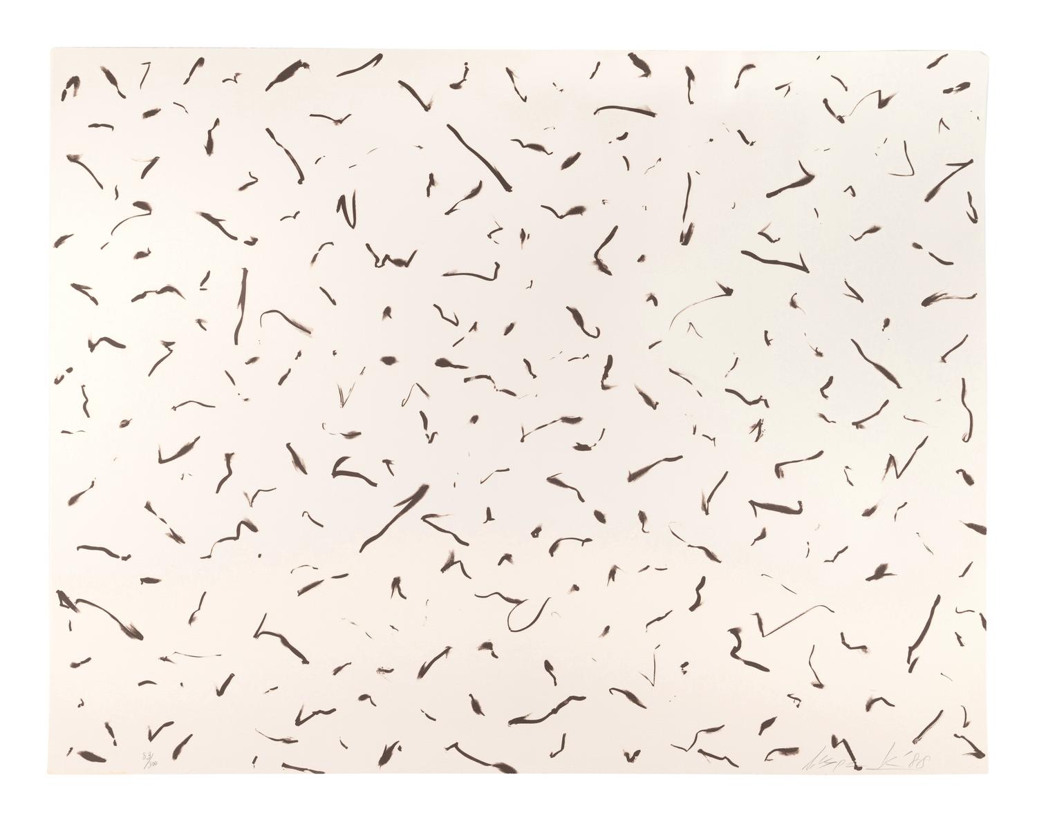 Ecriture (from The Official Arts Portfolio of the XXIVth Olympiad, Seoul, Korea )