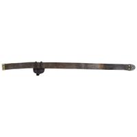 U.S. Civil War Field Modified Infantry Belt with Puppy Paw U.S. Plate & Cap Pouch