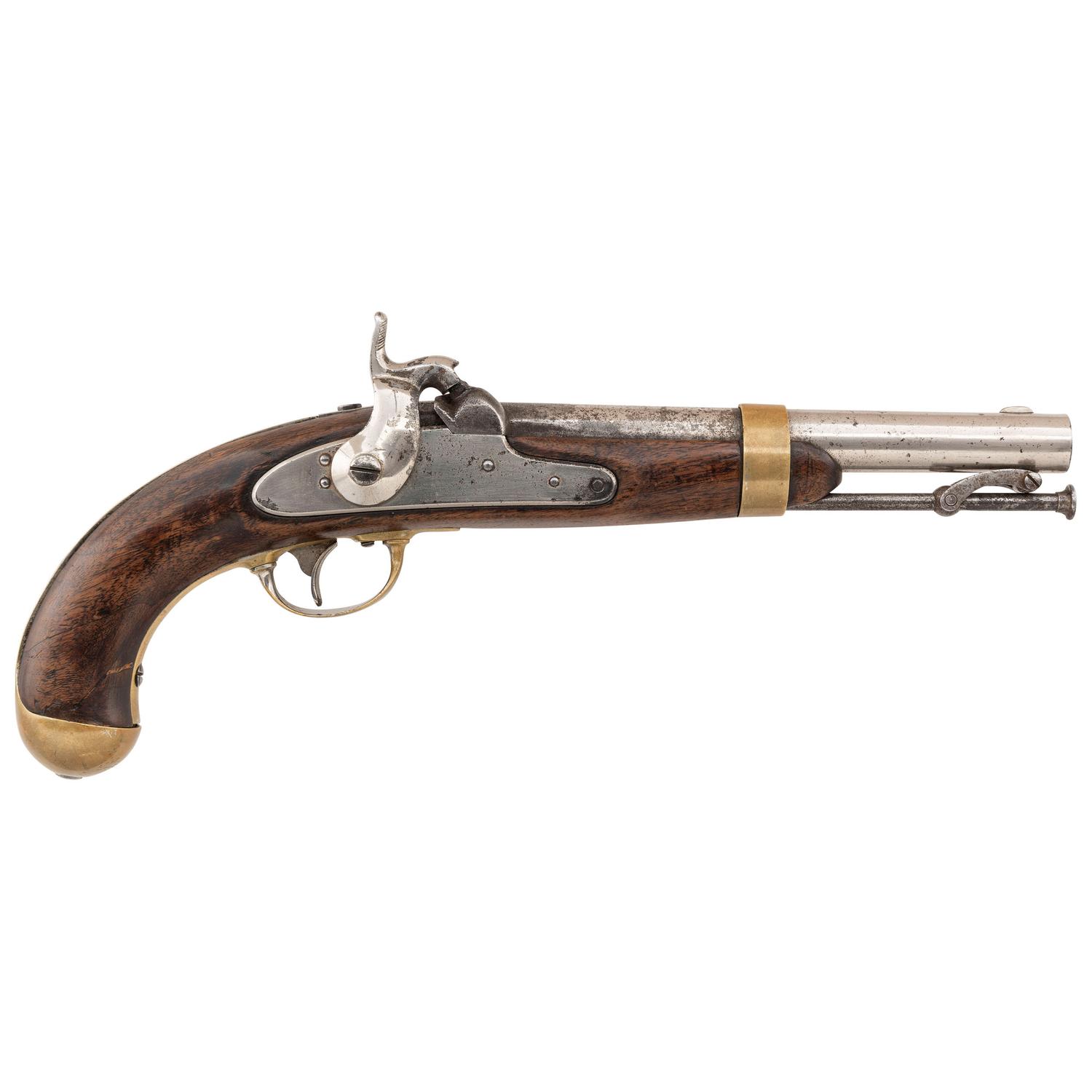 U.S. Model 1842 Pistol by I.N. Johnson