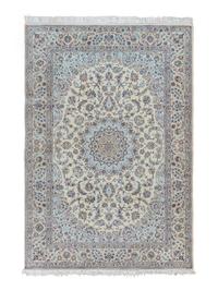 A Nain Silk Rug
