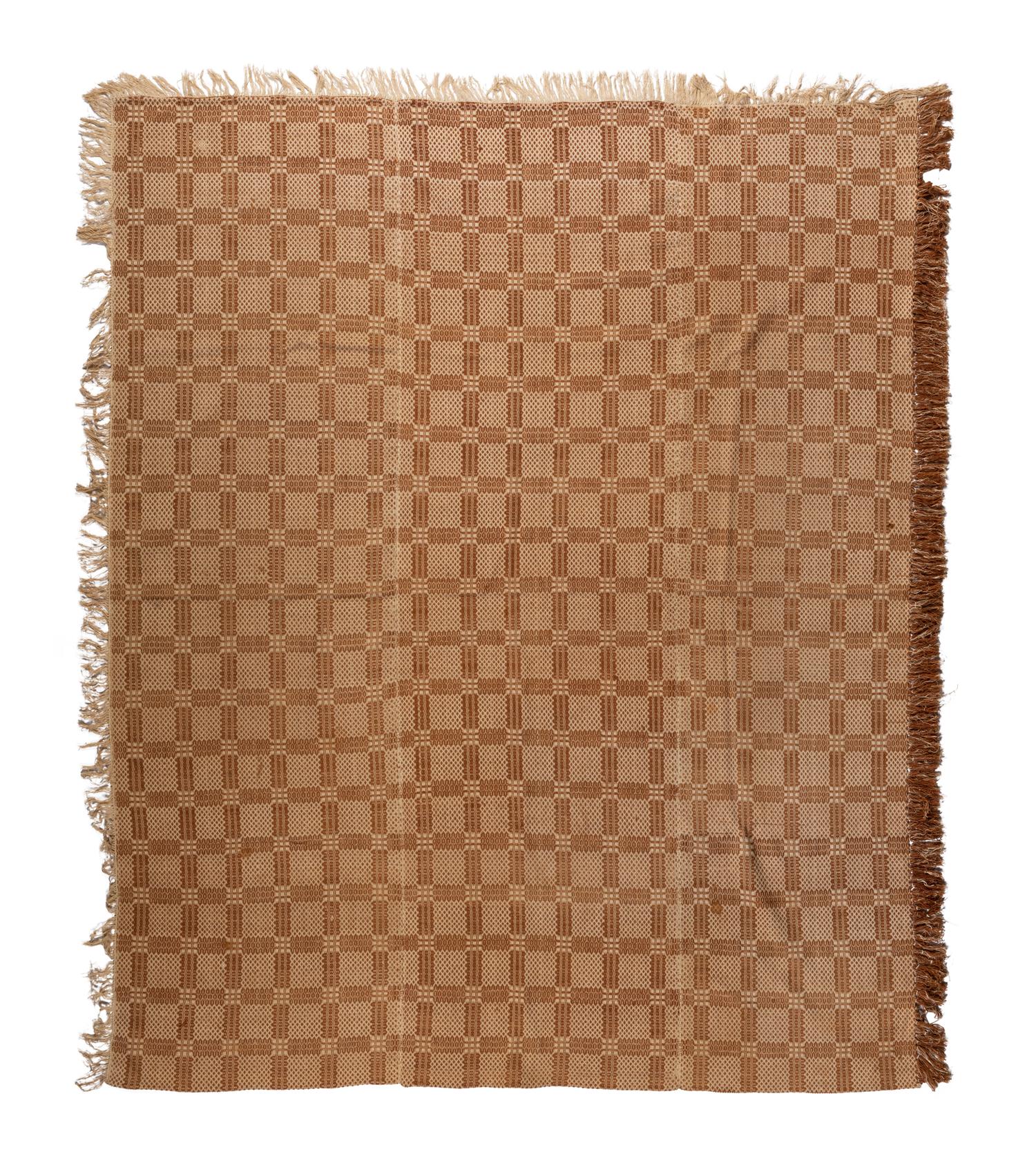 Three Overshot Coverlets