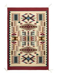 Navajo Jeweled Storm Pattern Weaving