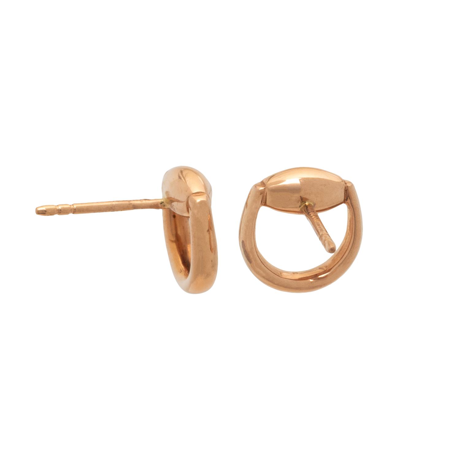 GUCCI, ROSE GOLD EARRINGS