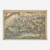 Hiroshi Yoshida 吉田博 浮世绘四幅 (Japanese b.1876-d.1950)