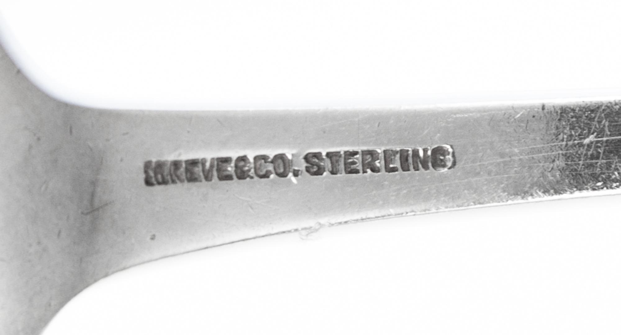 A Group of American Silver Serving Articles Lengths 8 1/2 to 11 1/2 inches. — SHREVE & CO., SAN FRANCISCO