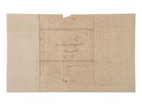 [ENSLAVEMENT] Letter detailing plans to convey slaves to a southern plantation. Frankfort, KY, 1844.