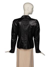 Chanel Black Leather Jacket, 2002