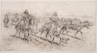 Blackfoot Women Moving Camp