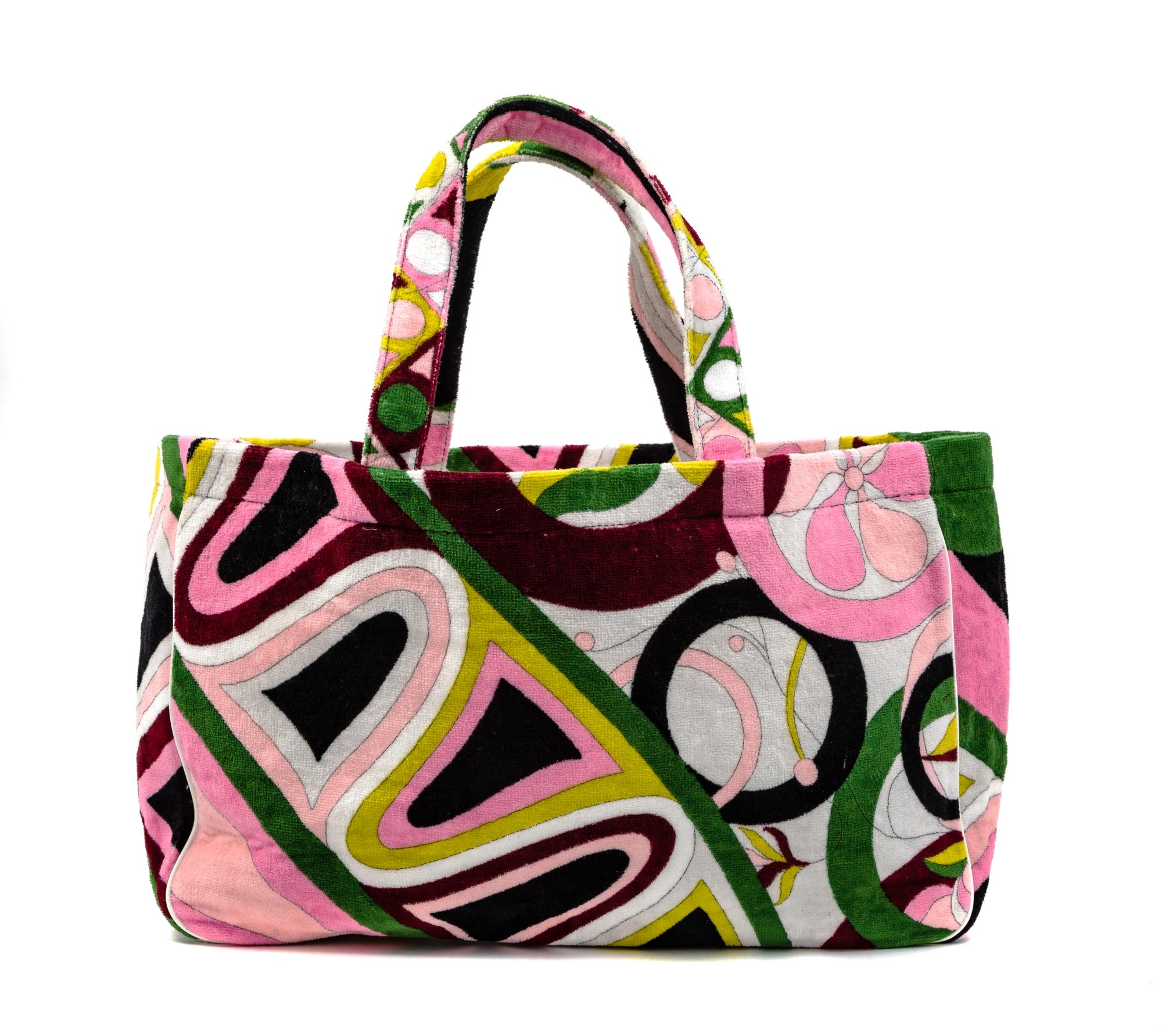 A Pucci Multicolored Tote Bag, 1960-70s