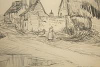 At Walberswick, Suffolk, circa 1900 and In a Seaport Town (two works)