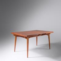 Dining Table, model AT 312, c. 1960 together with two leaves Andreas Tuck, Denmark