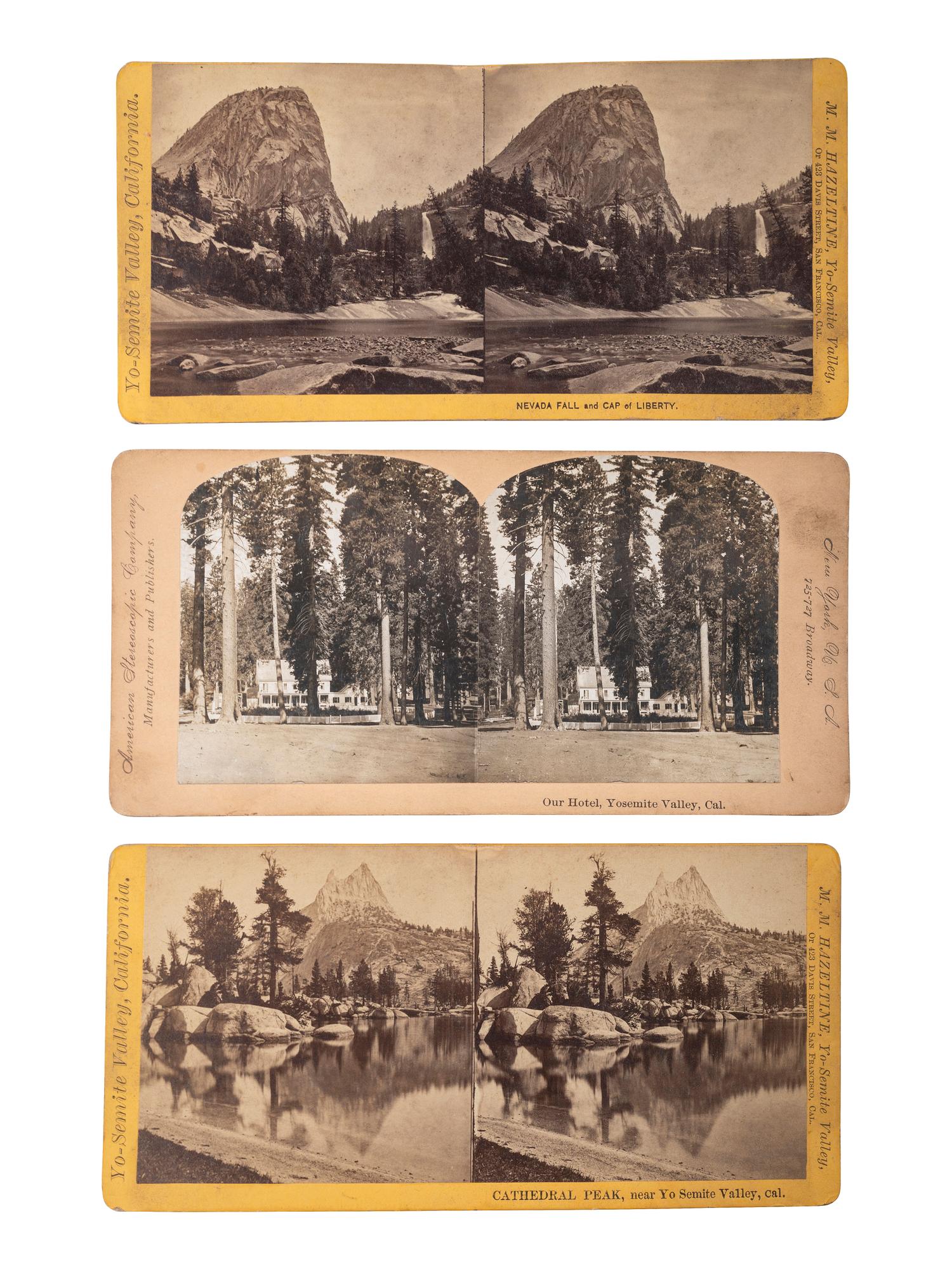 [WESTERN AMERICANA]. 33 photographs of California & Colorado scenery.