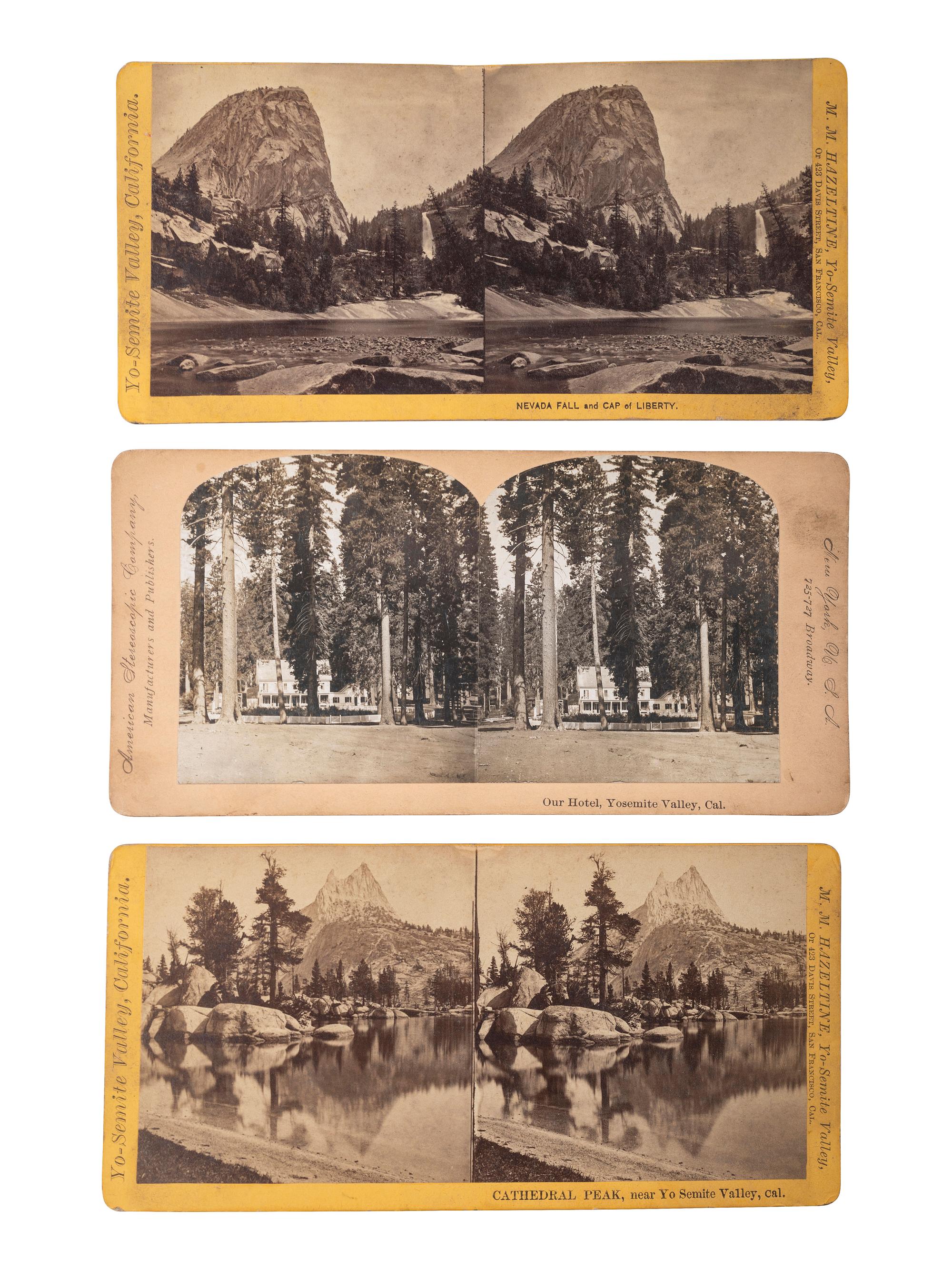 [WESTERN AMERICANA]. 33 photographs of California & Colorado scenery.