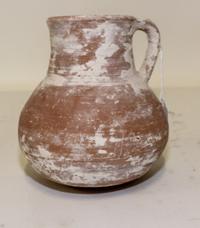 A Pre-Columbian Style Vessel Height 6 1/2 inches.