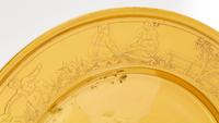 An American Gilt Silver Children's Plate