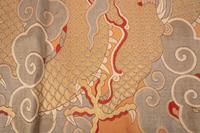 A Large Kesi Woven Silk 'Dragon' Panel