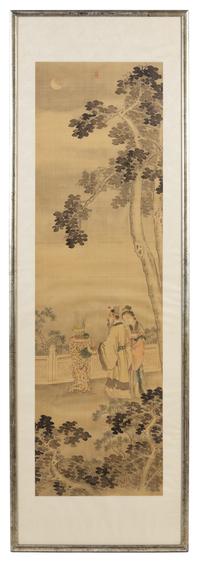 Anonymous, LATE 19TH/EARLY 20TH CENTURY, Immortals in a Garden