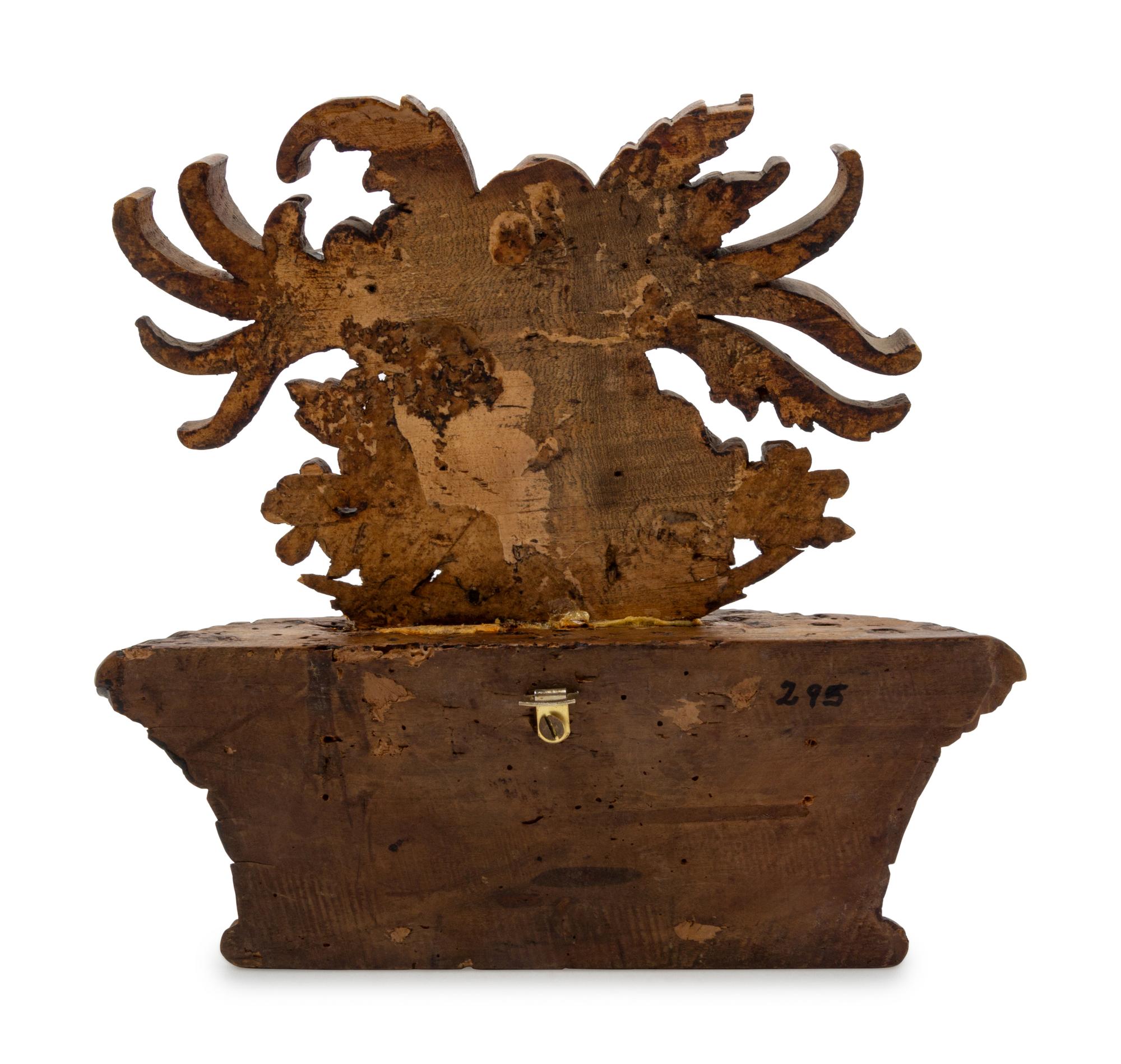 A Black Forest Carved Oak Plaque