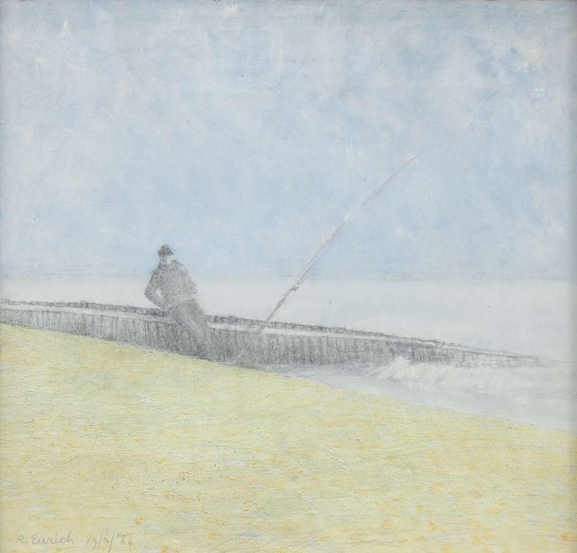 Richard Eurich (British, 1903-1992) - The Fisherman