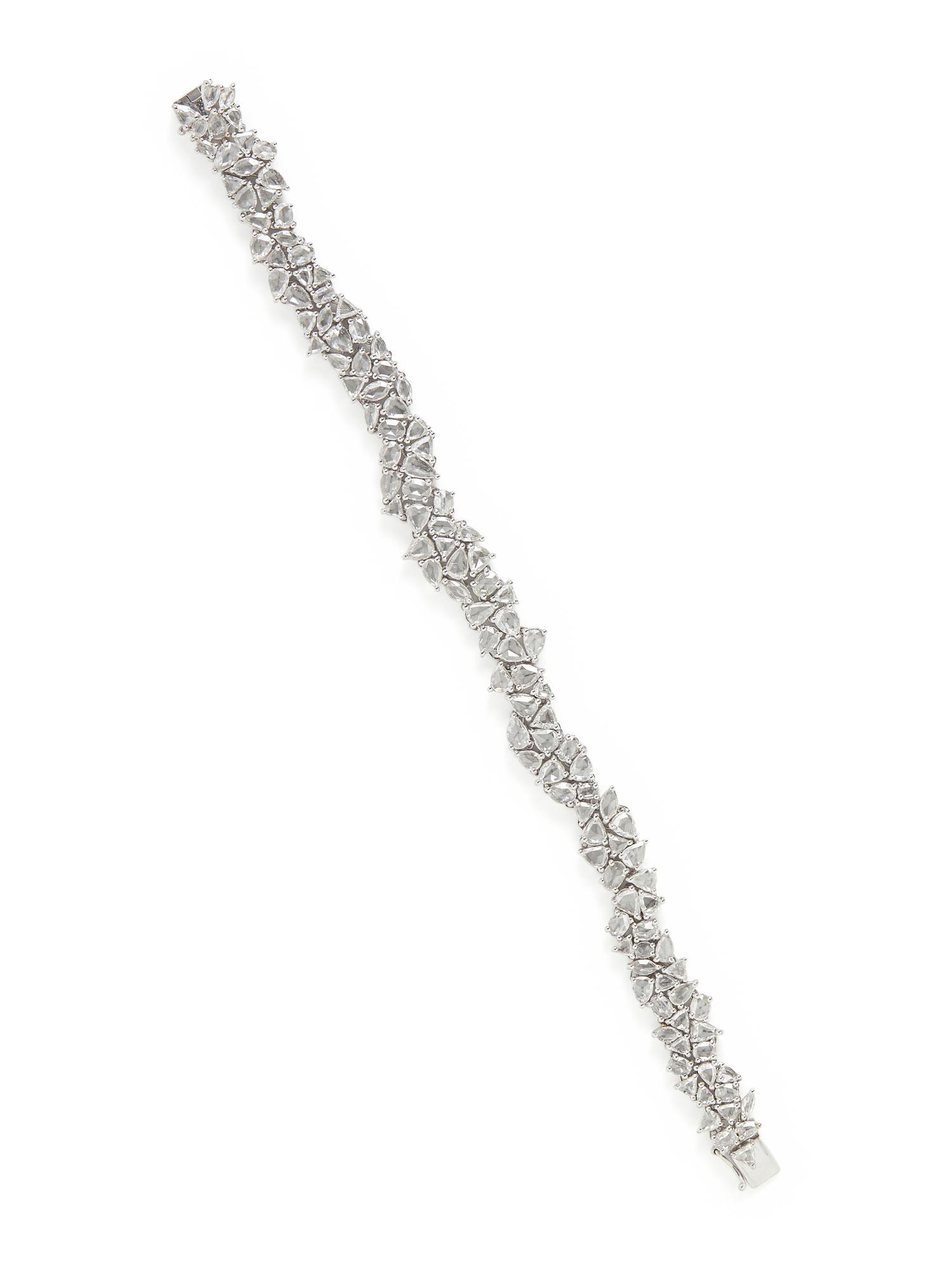 WHITE GOLD AND DIAMOND BRACELET