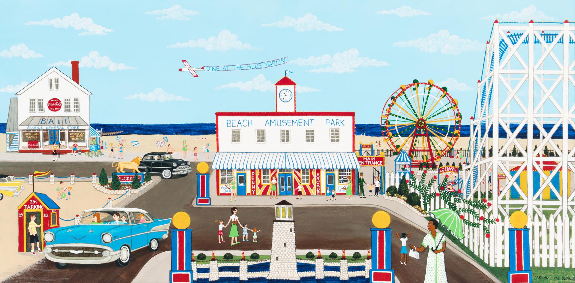 Carolyn Lloyd Swain, Beach Amusement Park