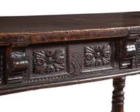 A Spanish Walnut Refectory Table