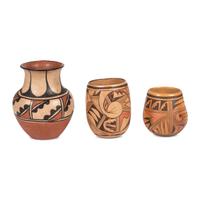 Group of Kewa and Hopi Pottery