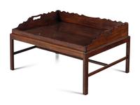 A George III Style Mahogany Low Table