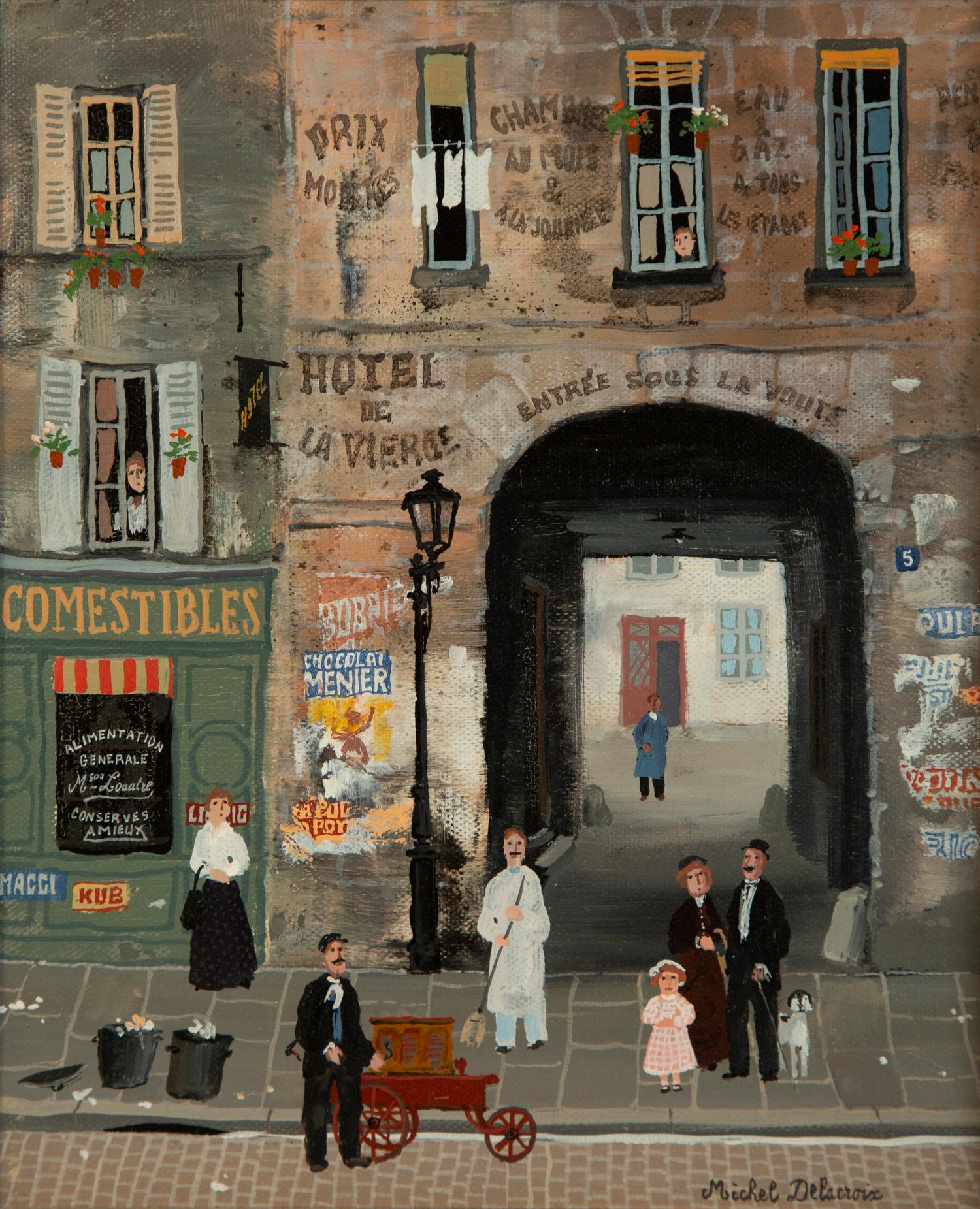Paris Street Scene