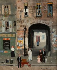 Paris Street Scene