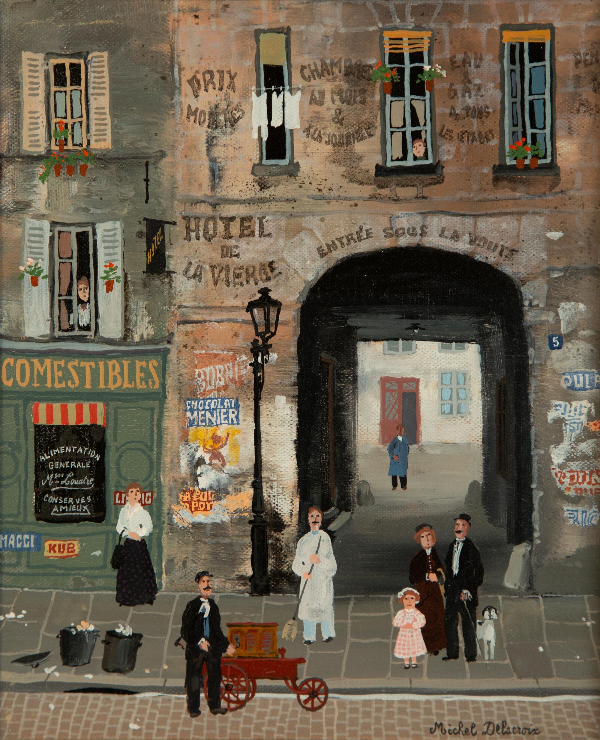Paris Street Scene