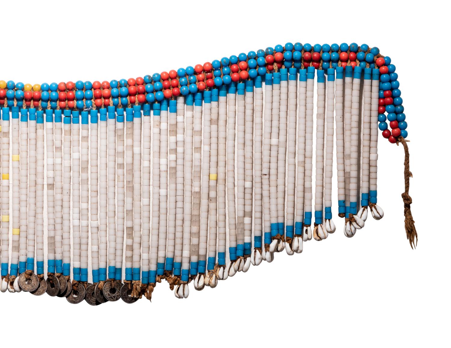 A Group of Four Amazonian Shell Belts or Headdresses