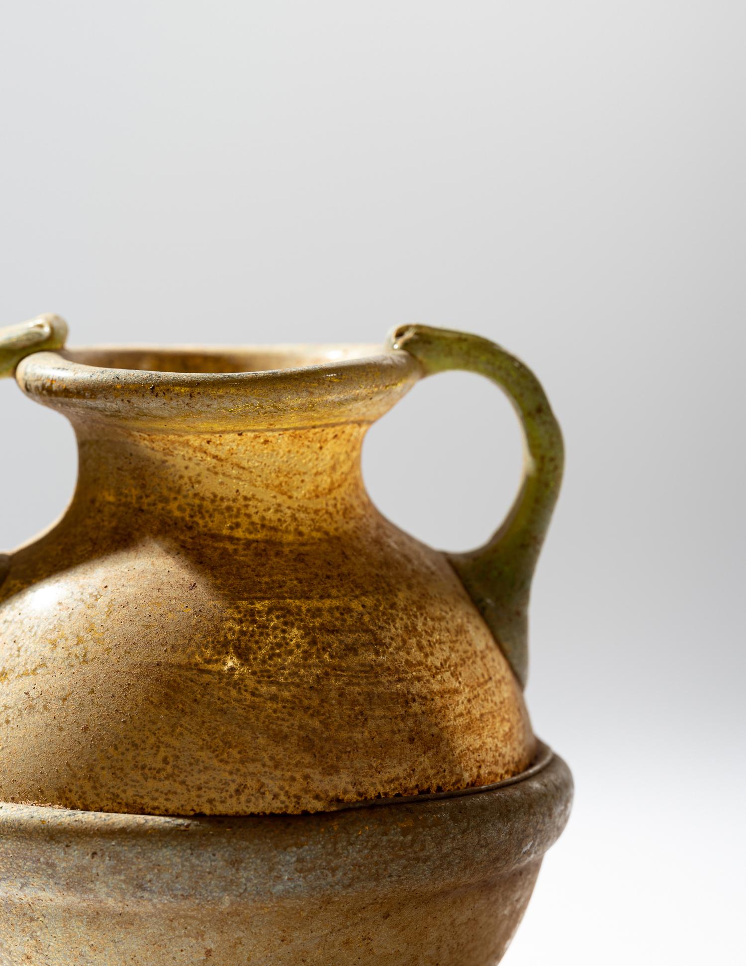A Byzantine Green Glass Vessel