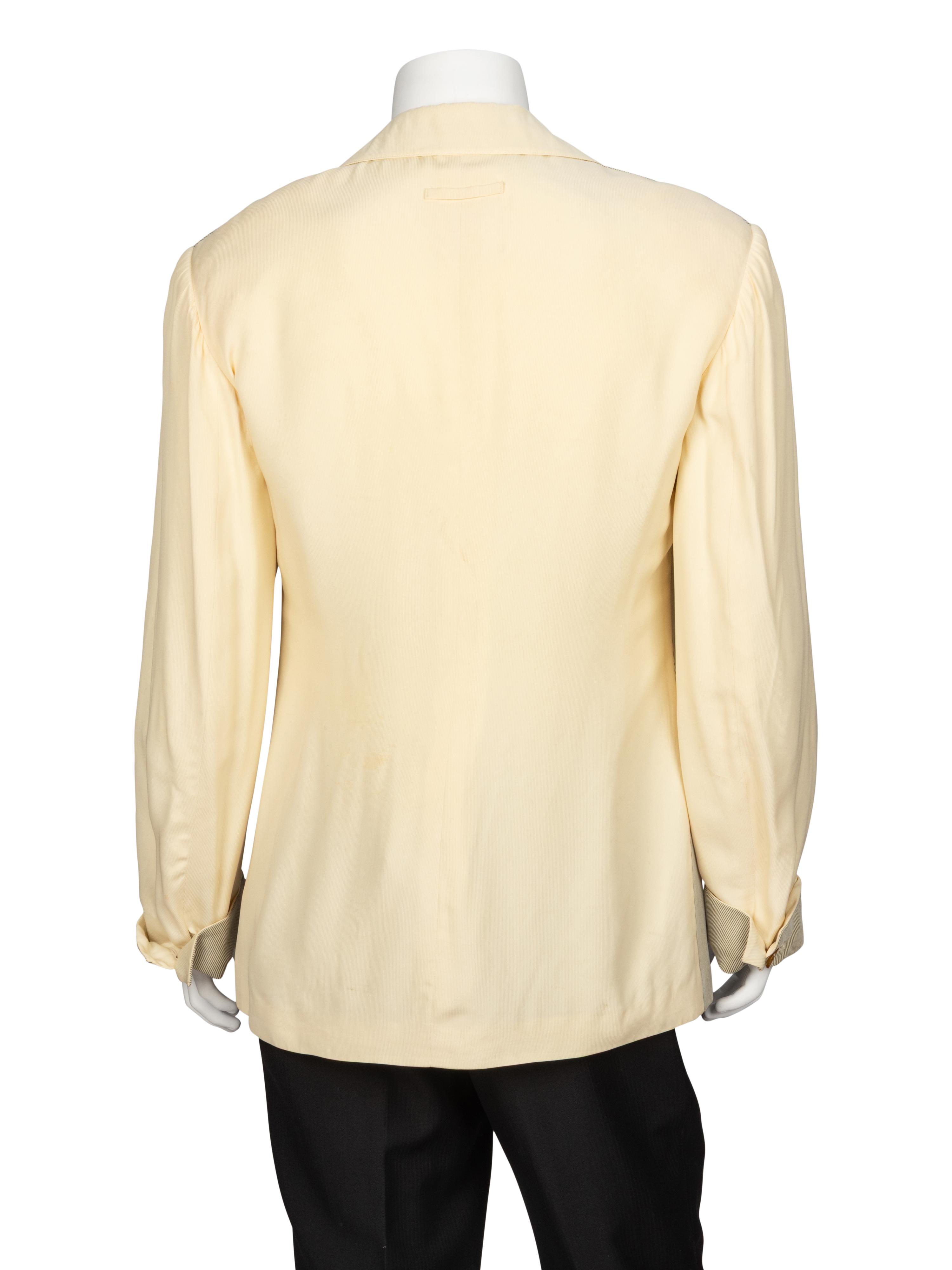 Jean Paul Gaultier, Contrast Tailored Jacket