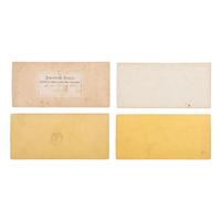 [Lincoln, Abraham] Group of Four Stereoviews of the Philadelphia Funeral Procession