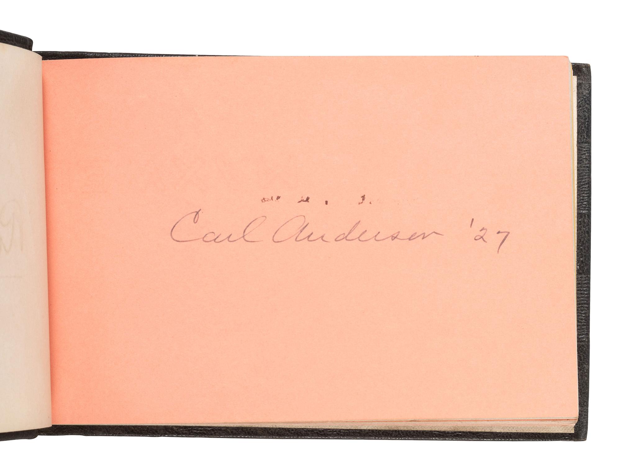 [WORLD WAR II]. Archive associated with Japanese-American soldier George Asakawa (1918-2012), whose family was detained in an Arizona relocation camp during WWII. [ With: ] Cal Tech autograph album featuring signatures of multiple Nobel Prize winners.