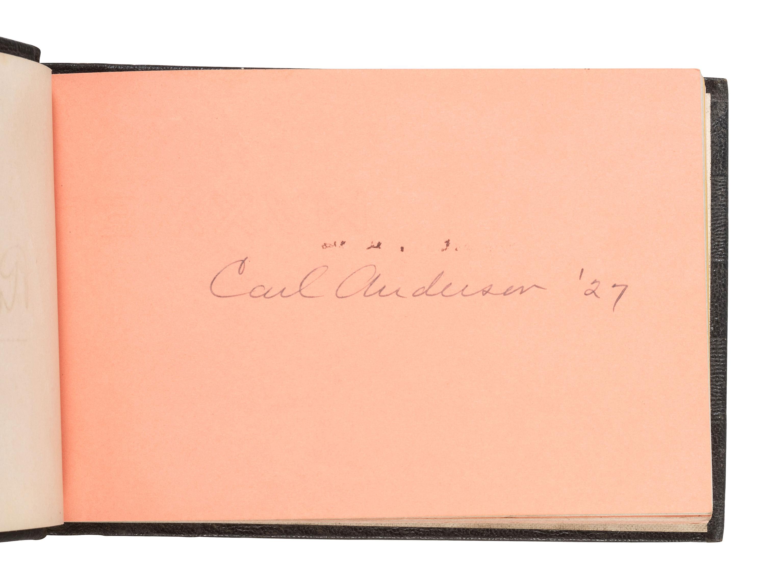 [WORLD WAR II]. Archive associated with Japanese-American soldier George Asakawa (1918-2012), whose family was detained in an Arizona relocation camp during WWII. [ With: ] Cal Tech autograph album featuring signatures of multiple Nobel Prize winners.
