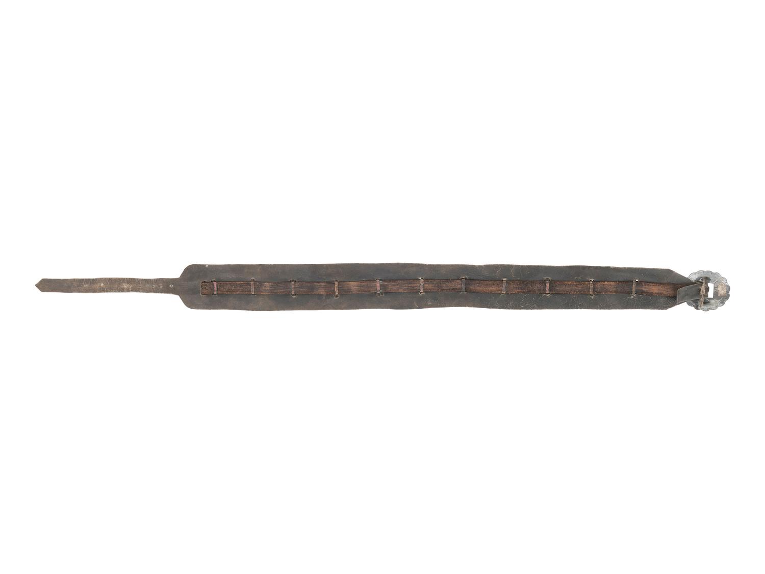 Navajo Silver Concha Belt