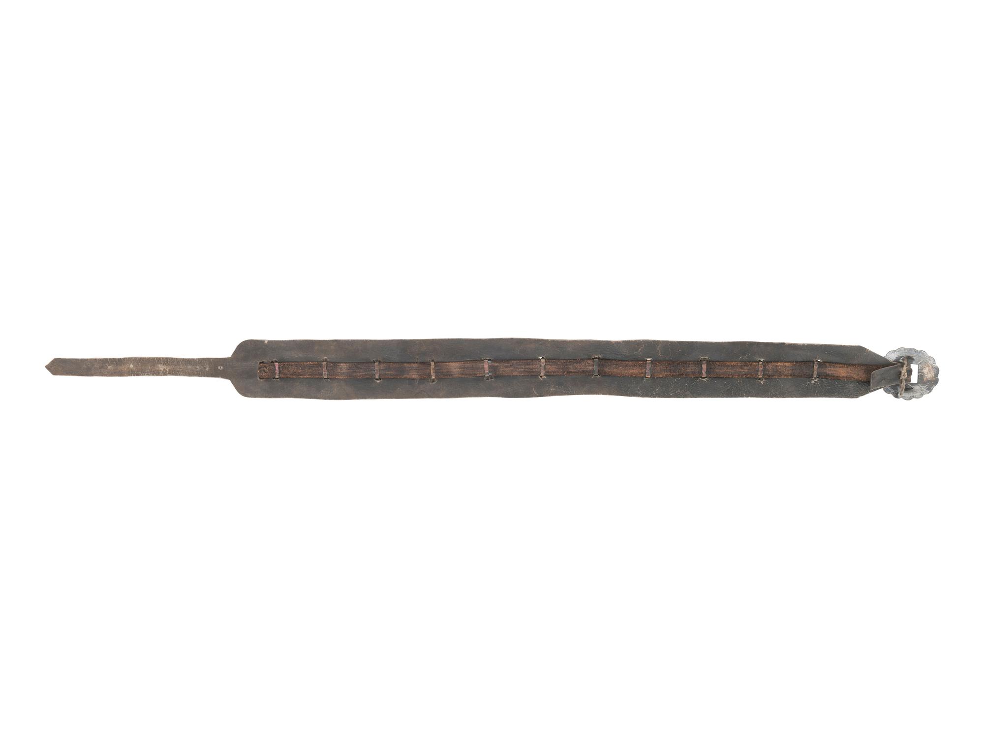 Navajo Silver Concha Belt