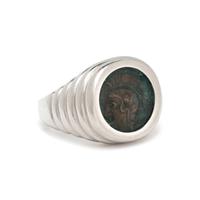 BULGARI, PLATINUM AND COIN 'MONETE' RING