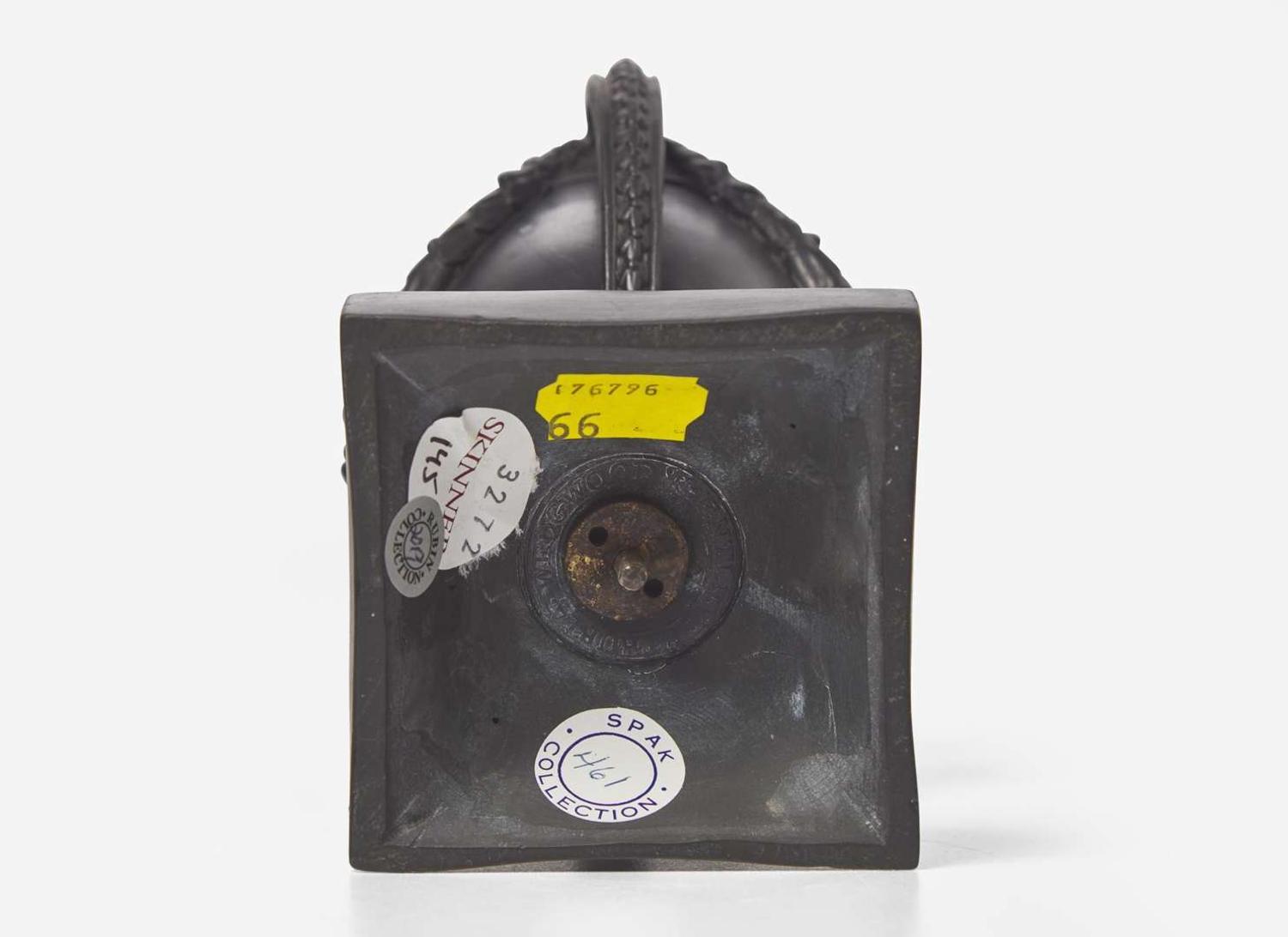 A Wedgwood & Bentley Black Basalt Cassolette, UK, 1770s