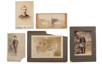 [WESTERN AMERICANA]. A group of western etchings, prints and photographs, and an 1890 manuscript letter detailing the incredible natural beauty of Wagon Wheel Gap, Colorado.