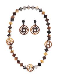 Hermès, A Necklace & Ear Clips
