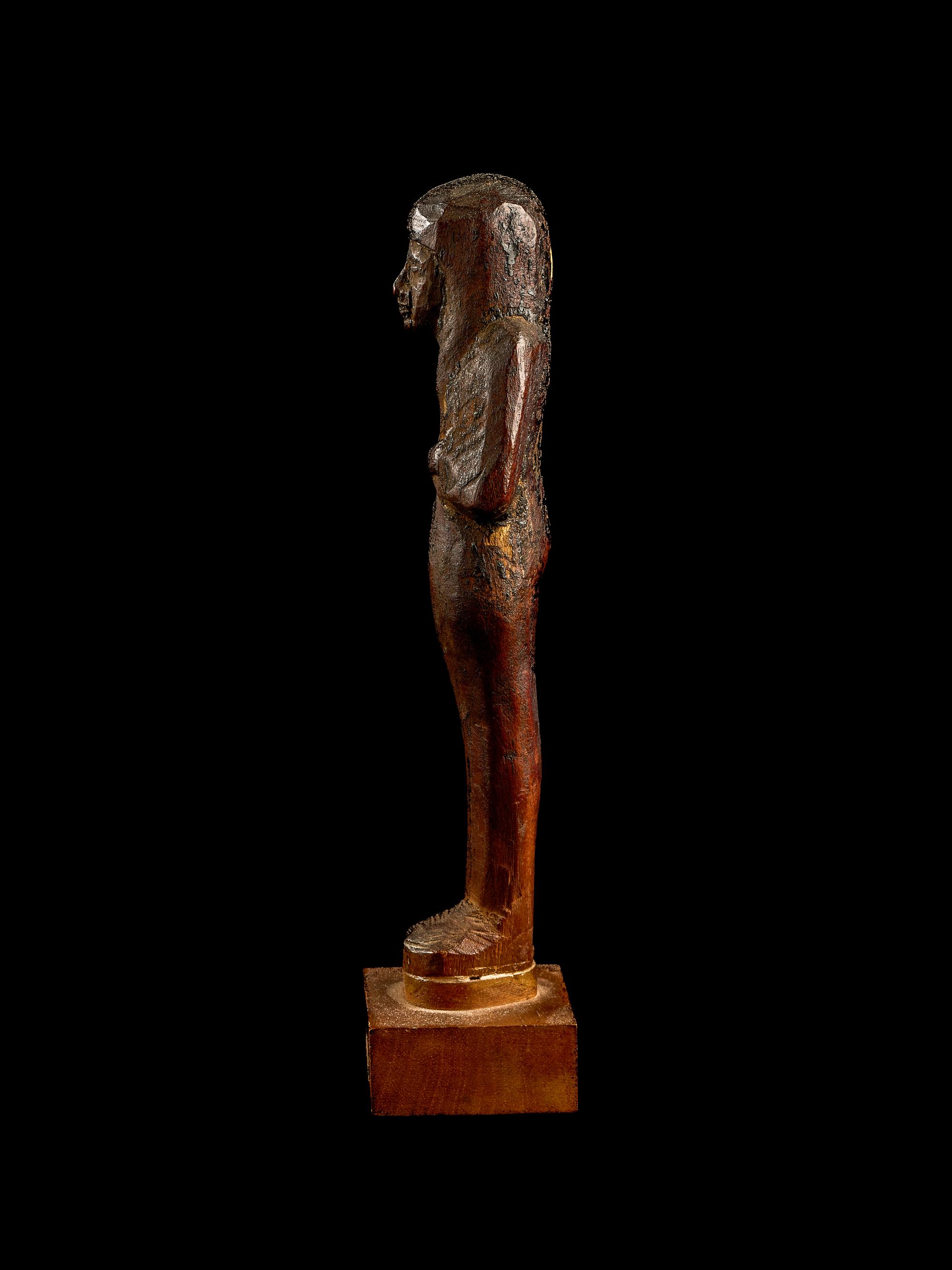 An Egyptian Wood Ushabti