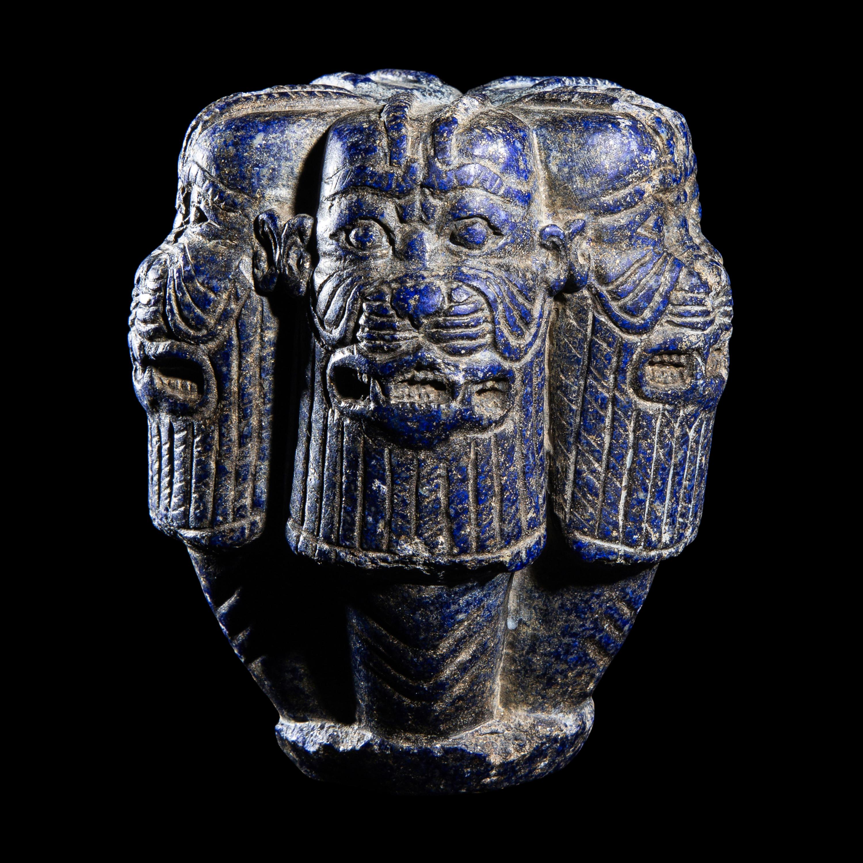 A Neo-Assyrian Lapis Lazuli Complex of the Guardian Pazuzu