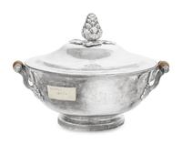 A George III Silver Divided Warming Dish