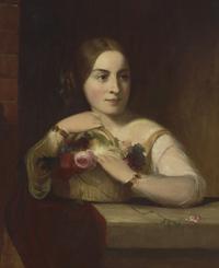 Thomas Sully (1783-1872), Girl at Cottage Window