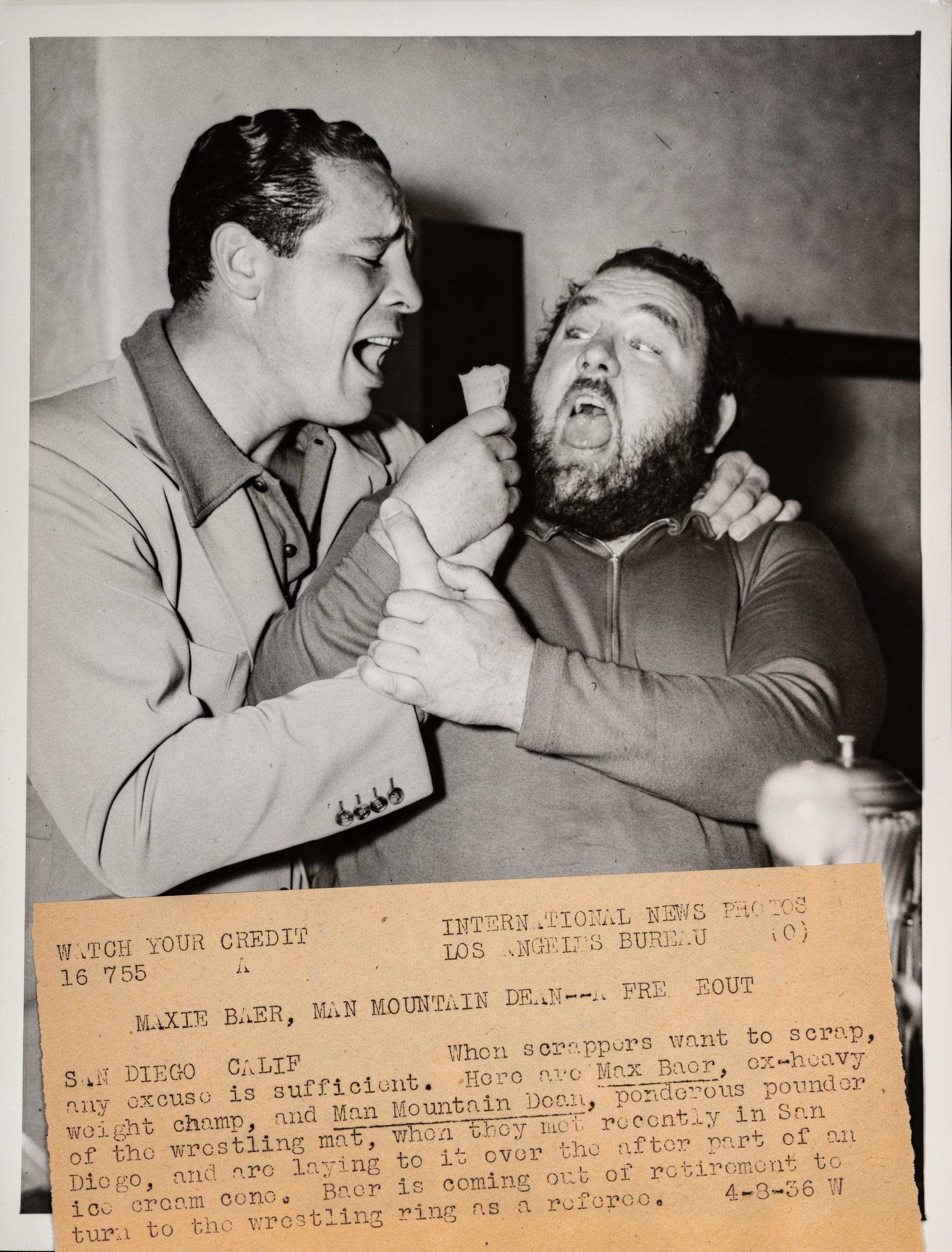 A Group of Max Baer and Buddy Baer Signed Autograph Items,